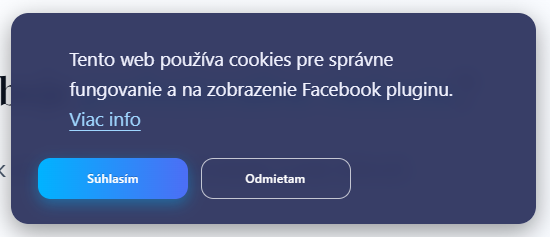 GDPR pop-up